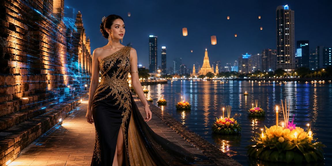 บรรยากาศผู้เล่น P601 ในงานเทศกาลไทย